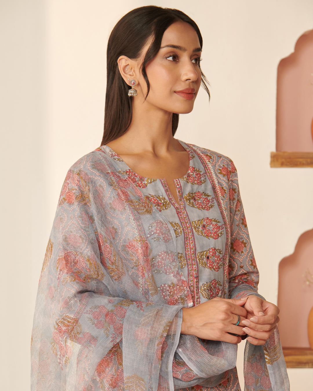Roz Meher Sabrina Sanganeri Dupatta