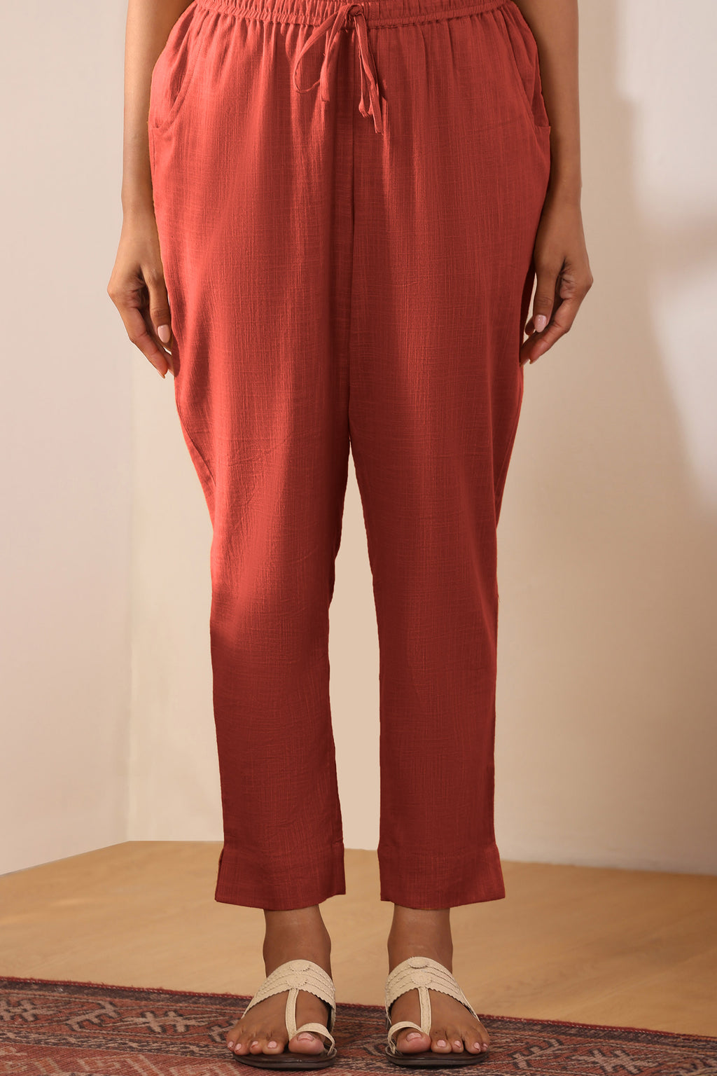 Surplus: Roza Naima Rust Narrow Pants