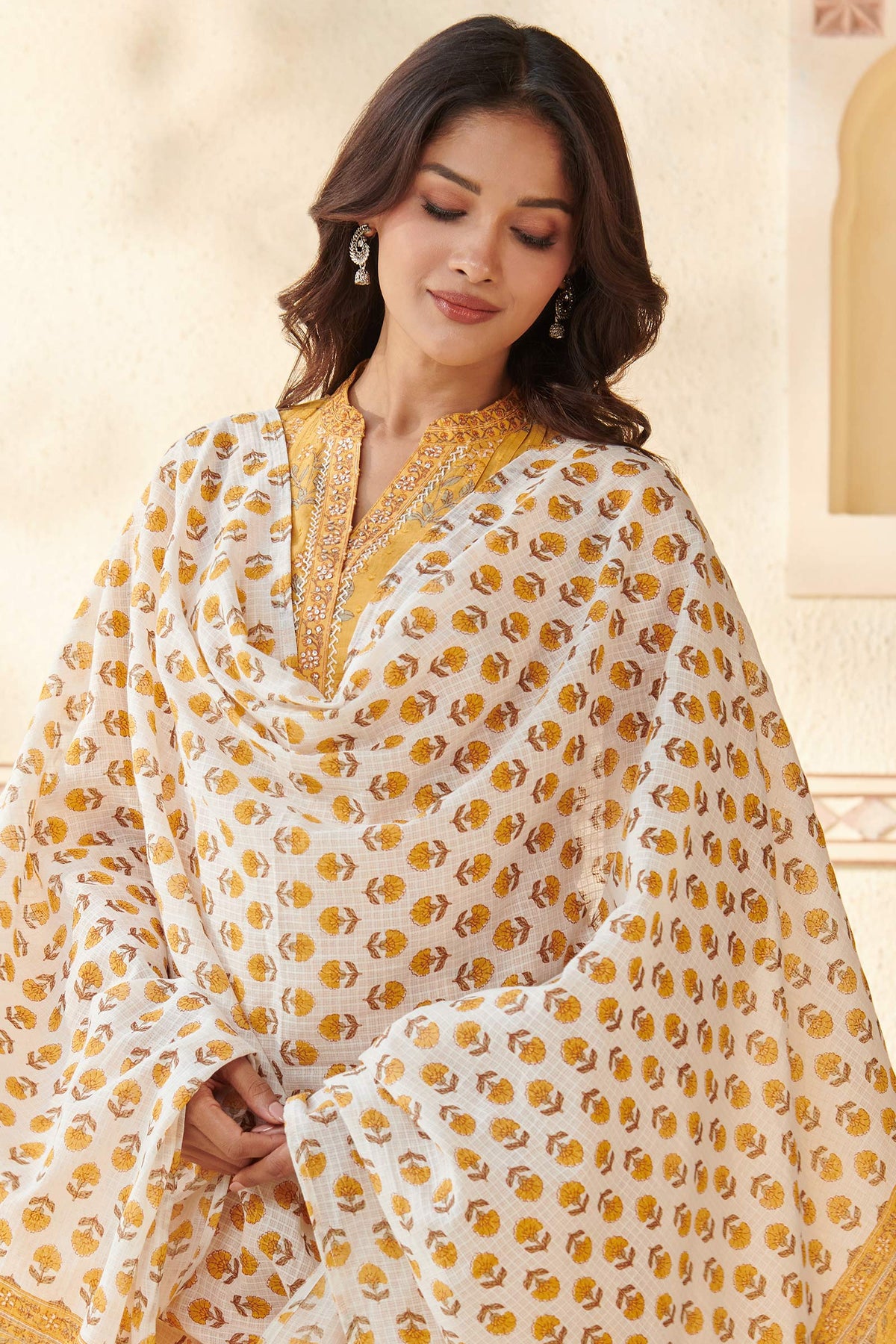 Gulbarg Rahila Sanganeri Dupatta