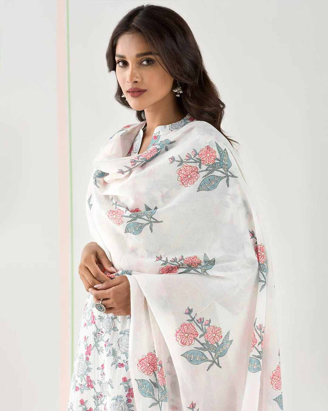 Gulbarg Jia Sanganeri Dupatta