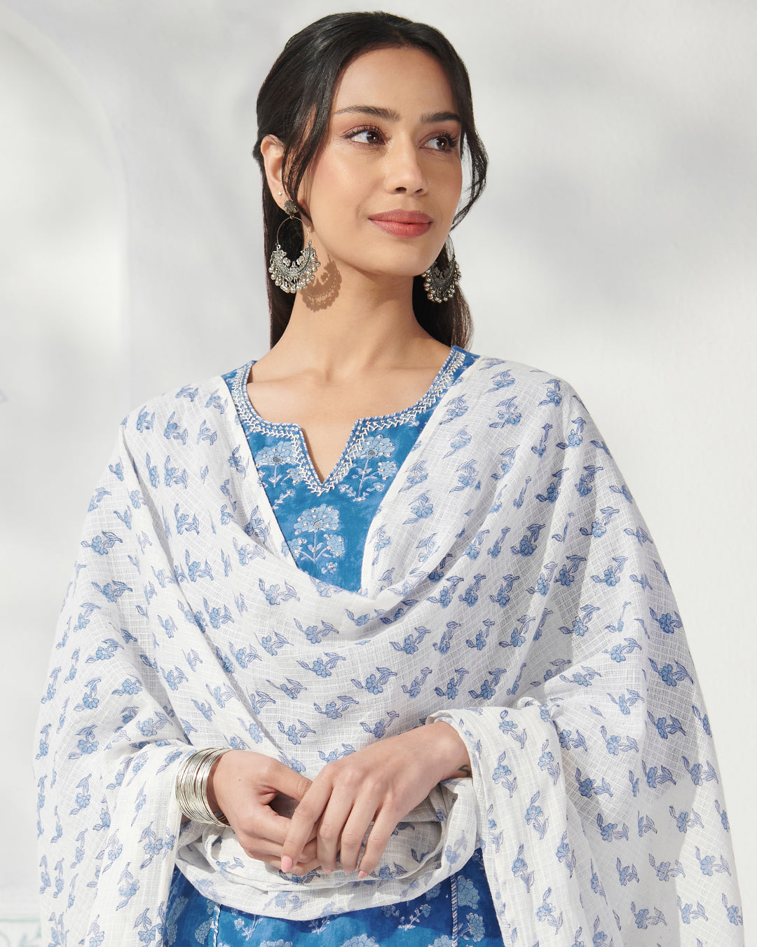 Neelofar Zunaira Sanganeri Dupatta