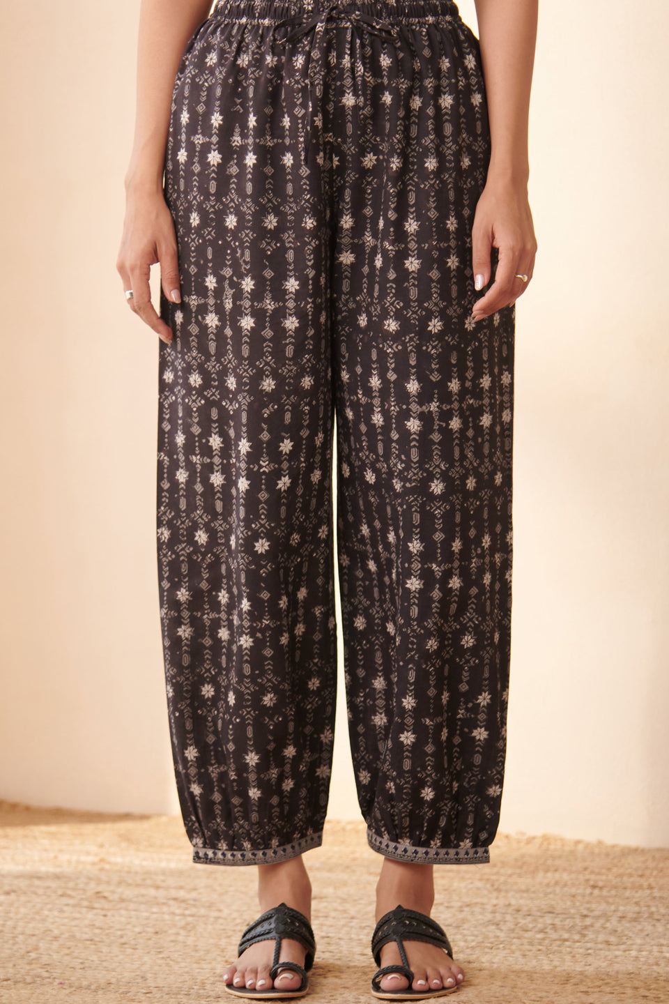 Sehra Farhat Bagru Izhaar Pants