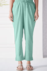 Roza Afreena Turquoise Narrow Pants