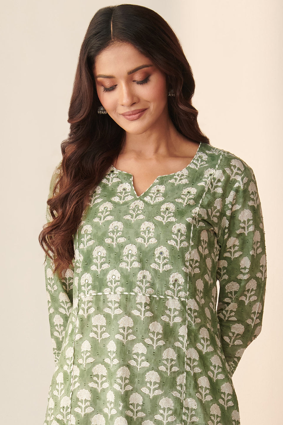 Rosheen Maiwa Sanganeri Kurta