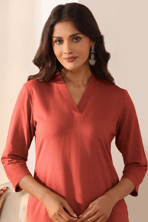 Roza Naima Rust Kurta