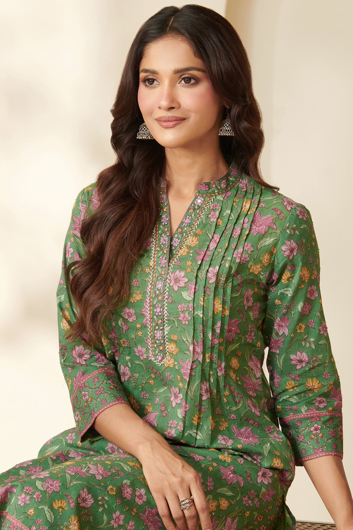 Gauhar Azaira Sanganeri Kurta