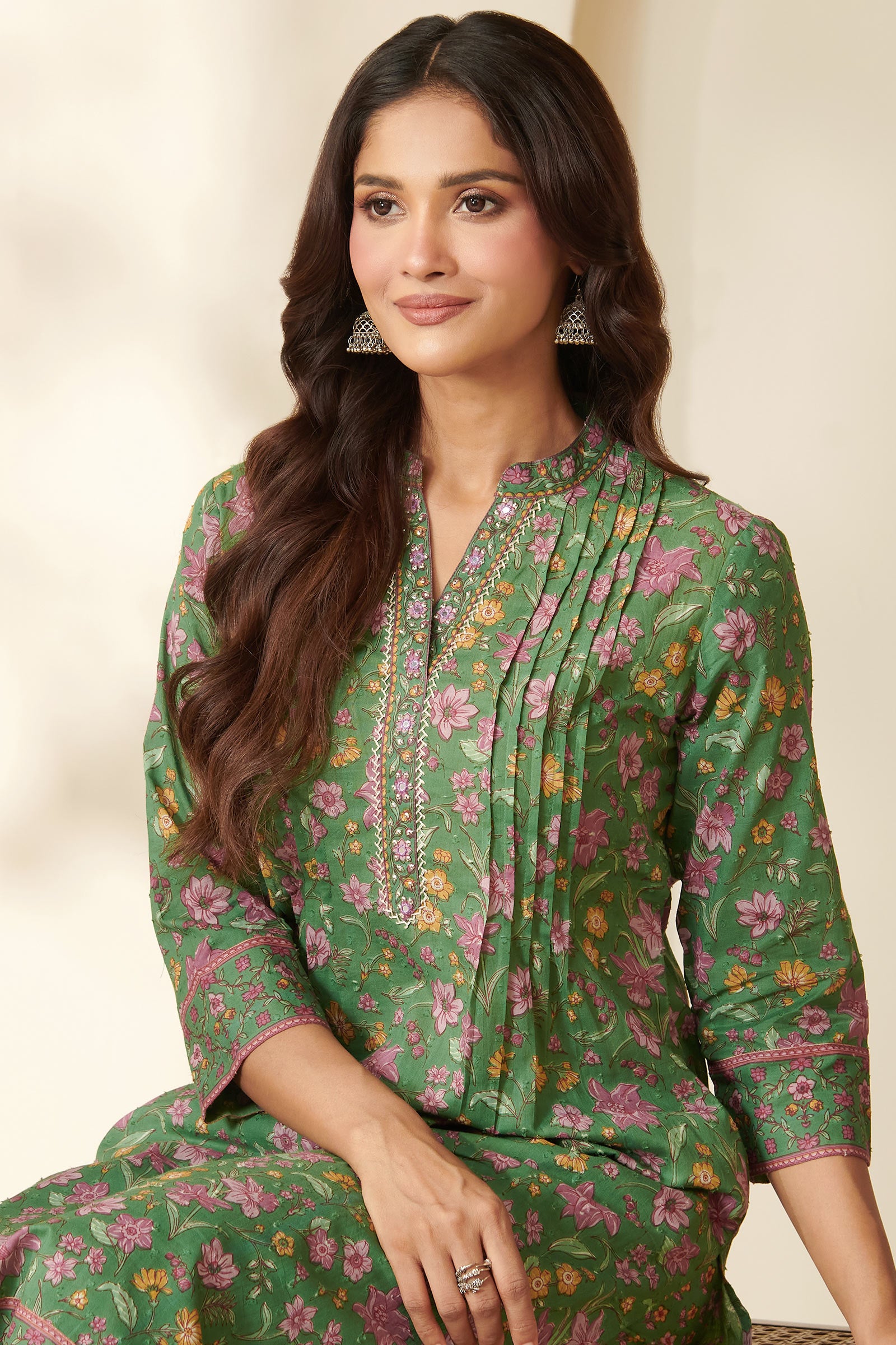 Gauhar Azaira Sanganeri Kurta