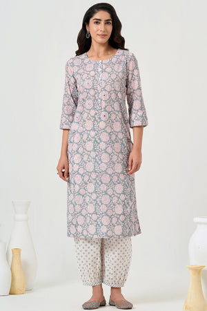 Neelofar Shabnam Sanganeri Kurta