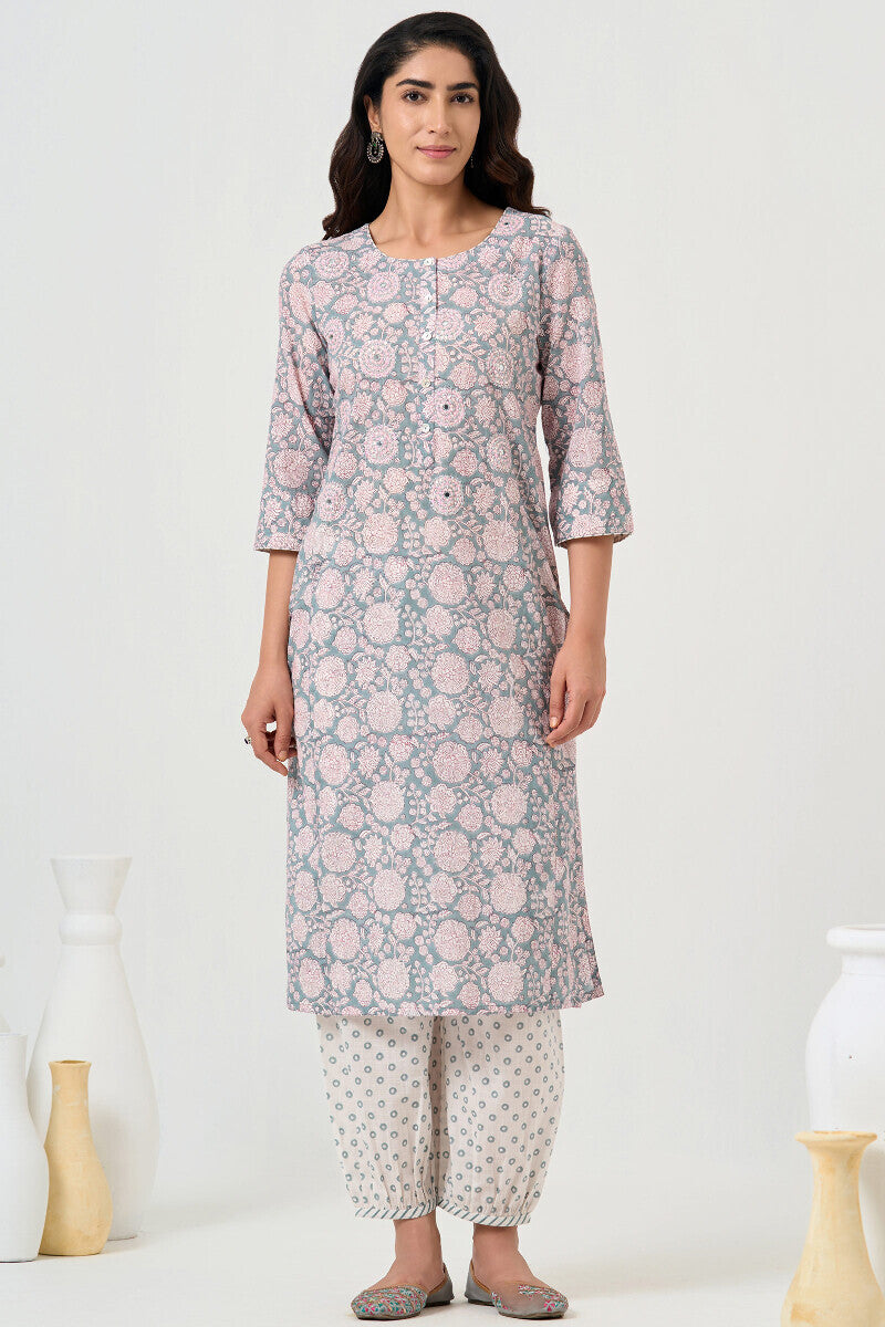 Neelofar Shabnam Sanganeri Kurta