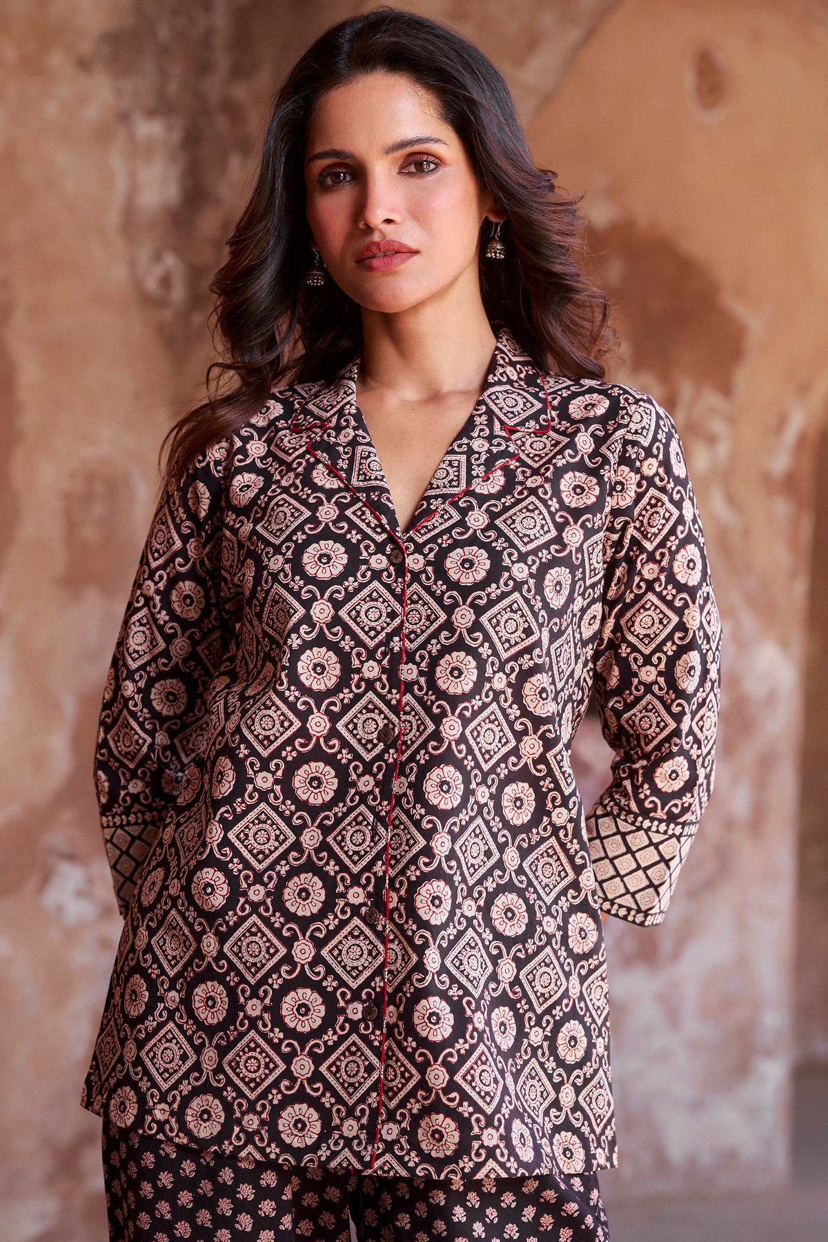 Sehra Nargis Bagru Co-Ord Set