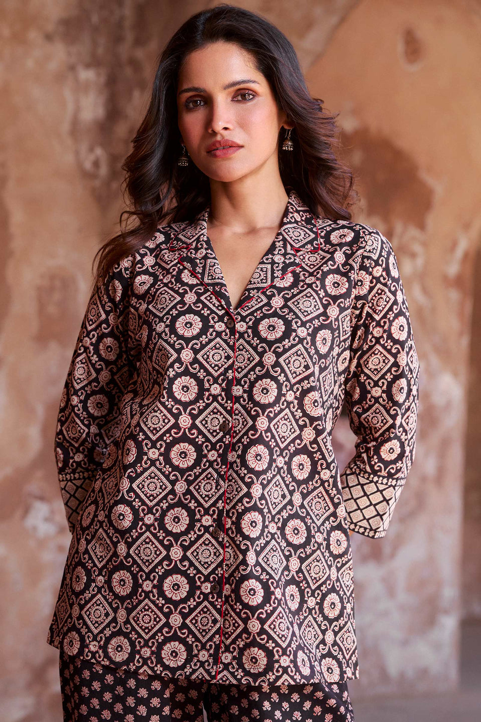 Sehra Nargis Bagru Co-Ord Set