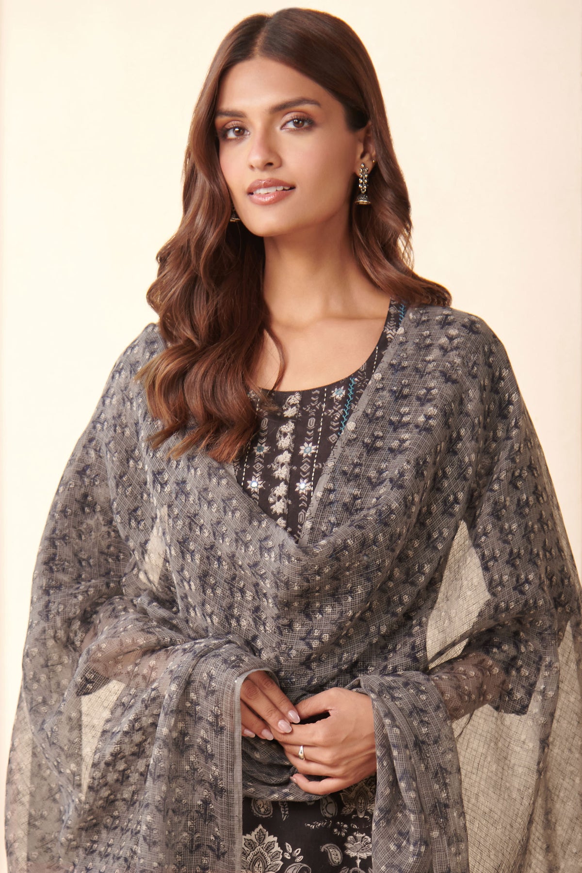 Sehra Farhat Bagru Dupatta
