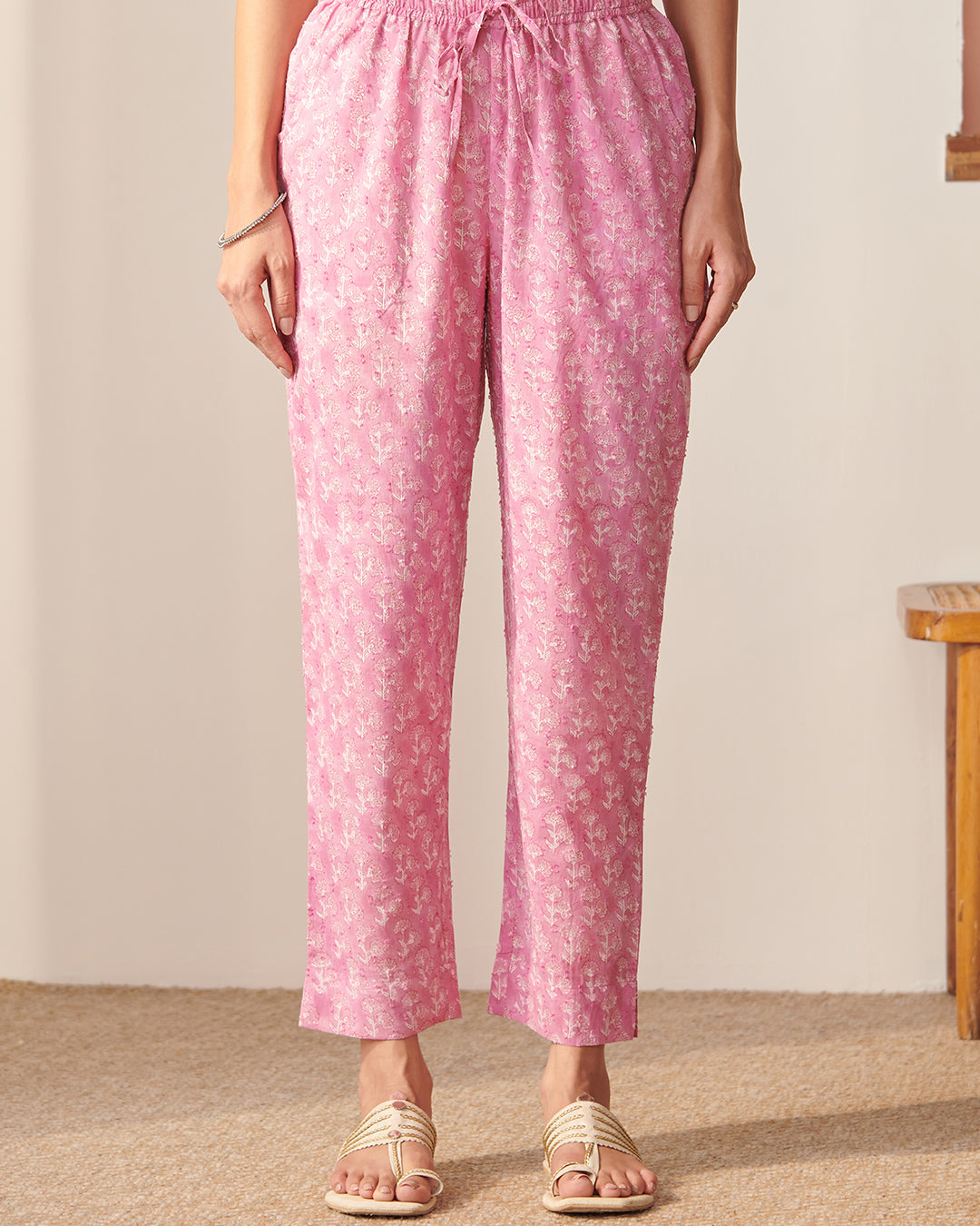 Rosheen Asfiya Sanganeri Narrow Pants