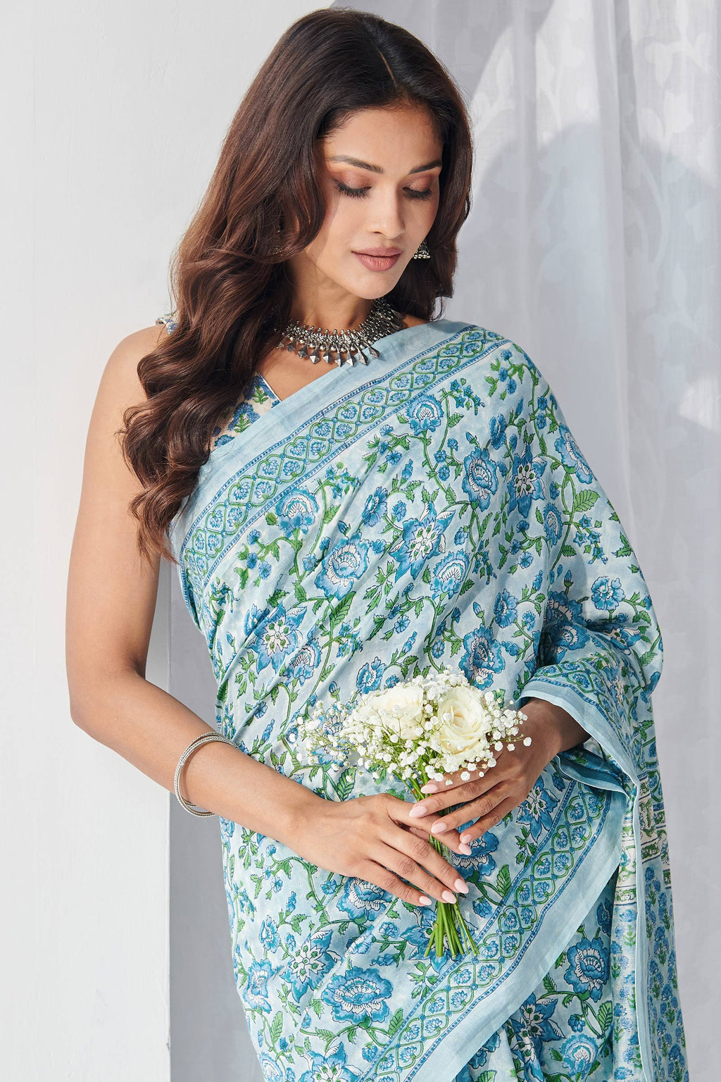 Surplus: Gulbahar Chaand Sanganeri Saree