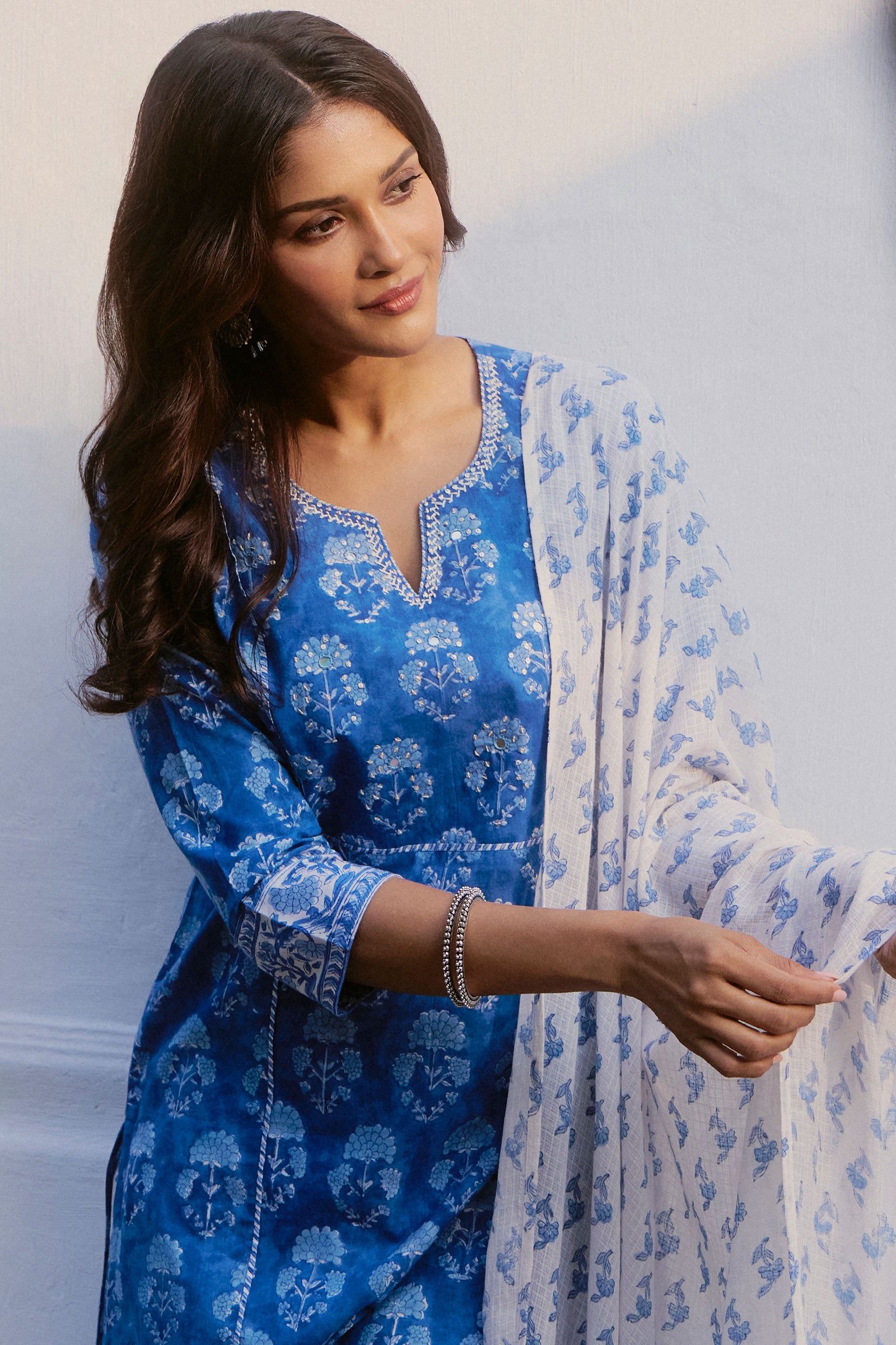 Neelofar Zunaira Sanganeri Kurta