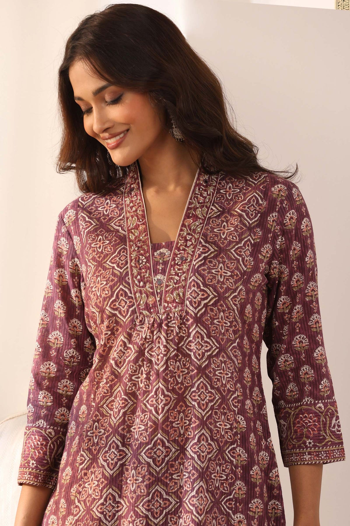 Gauhar Rasia Sanganeri Kurta
