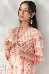 Gulbahar Safiya Sanganeri Kurta