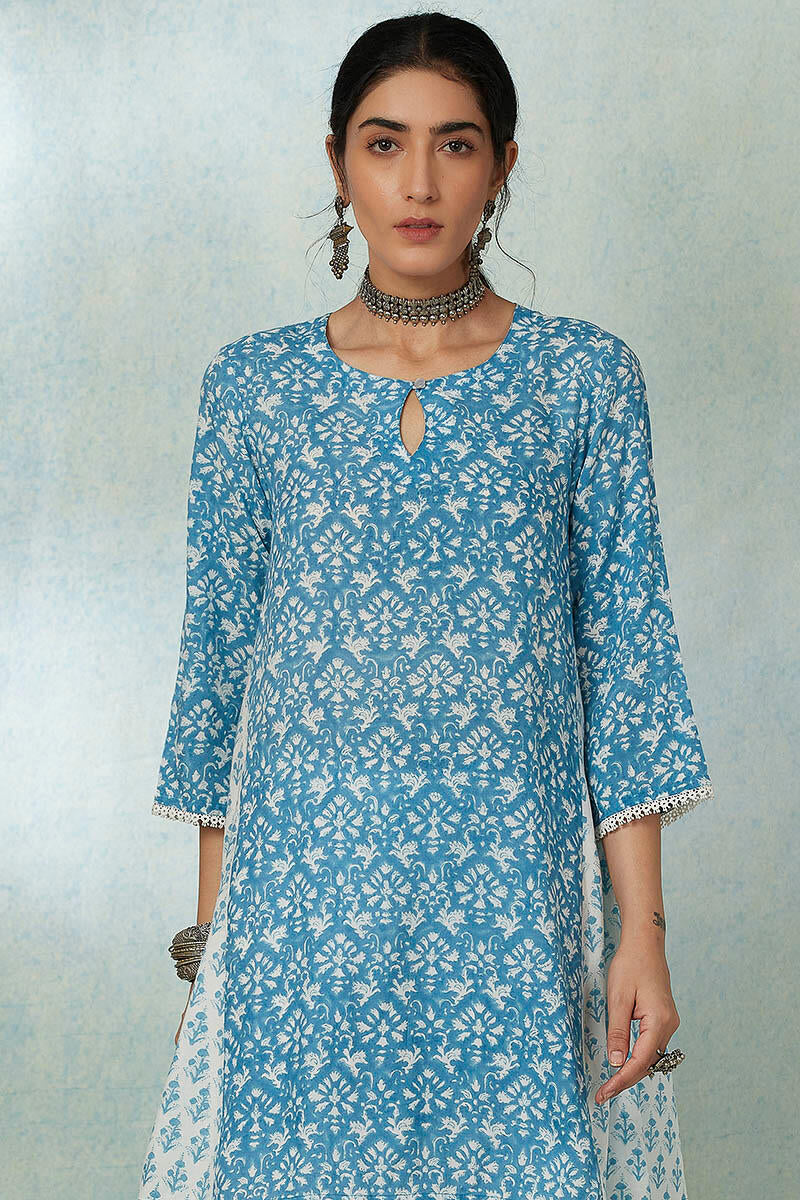 Nusrat Jahan Zara Short Kurta