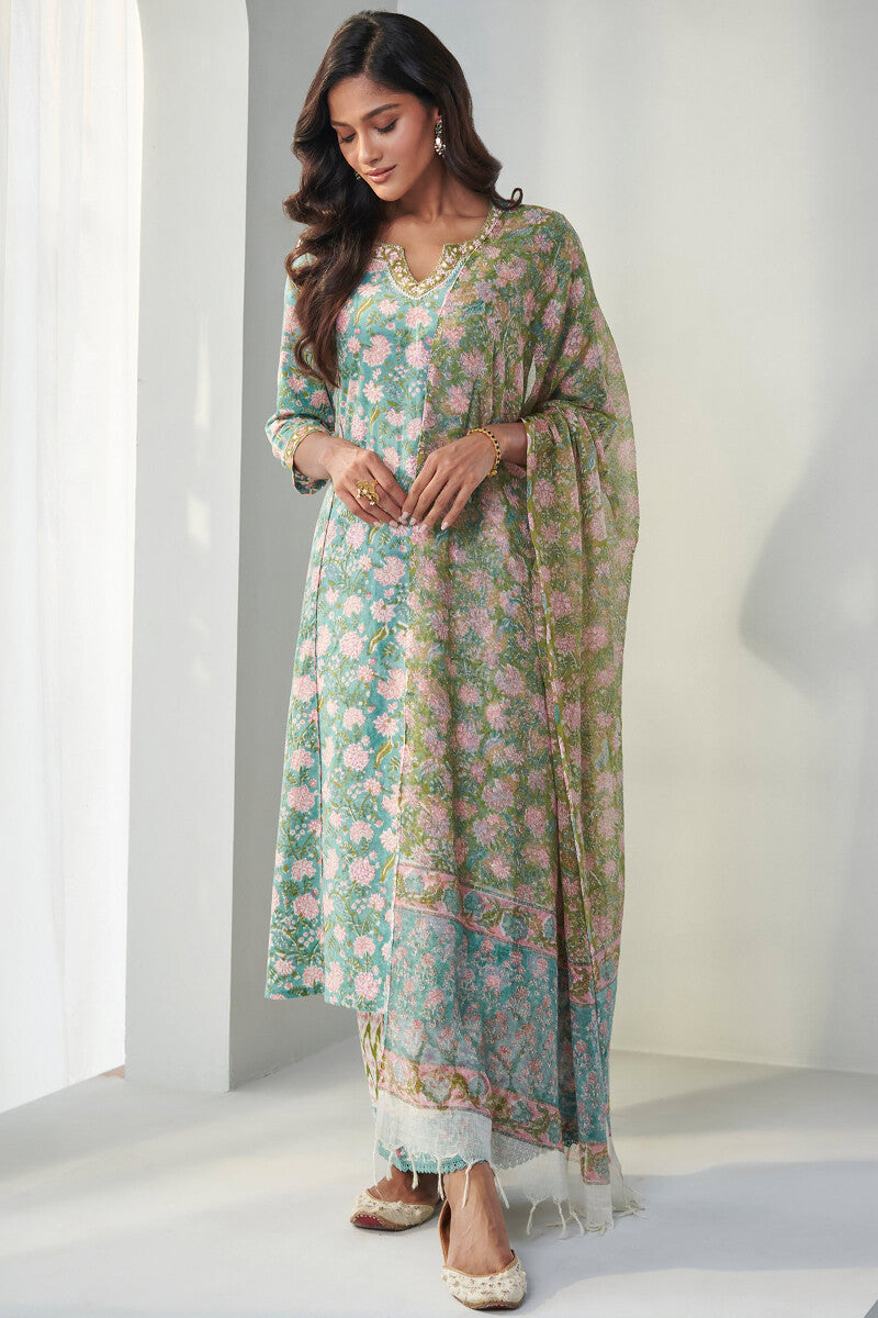 Nasrine Rabiya Sanganeri Kota Dupatta