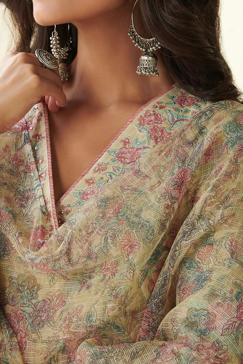 Nasrine Yasmine Sanganeri Kota Dupatta