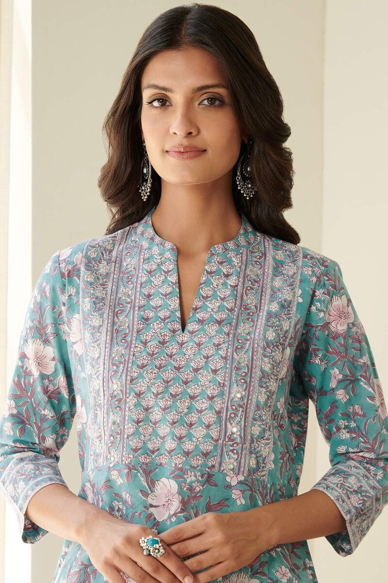 Gulshan Bagh Mahira Sanganeri Kurta