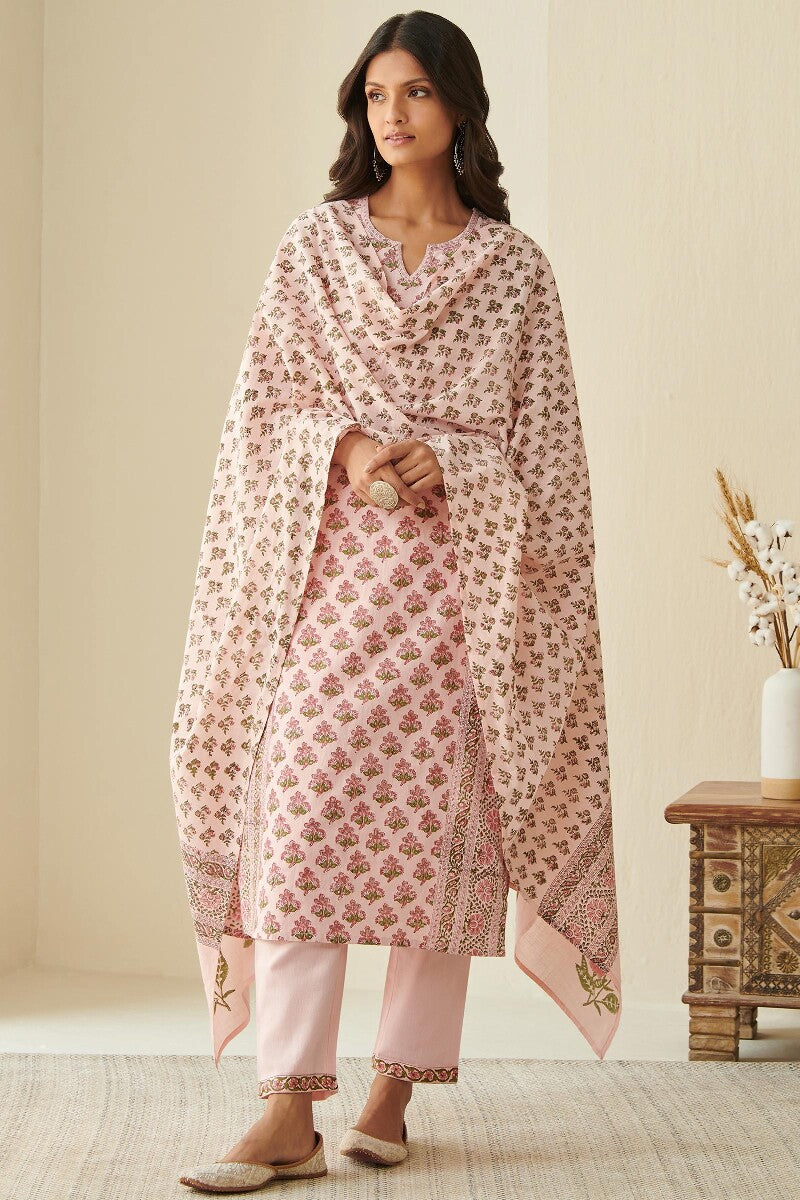 Naadirah Saima Slub Sanganeri Dupatta