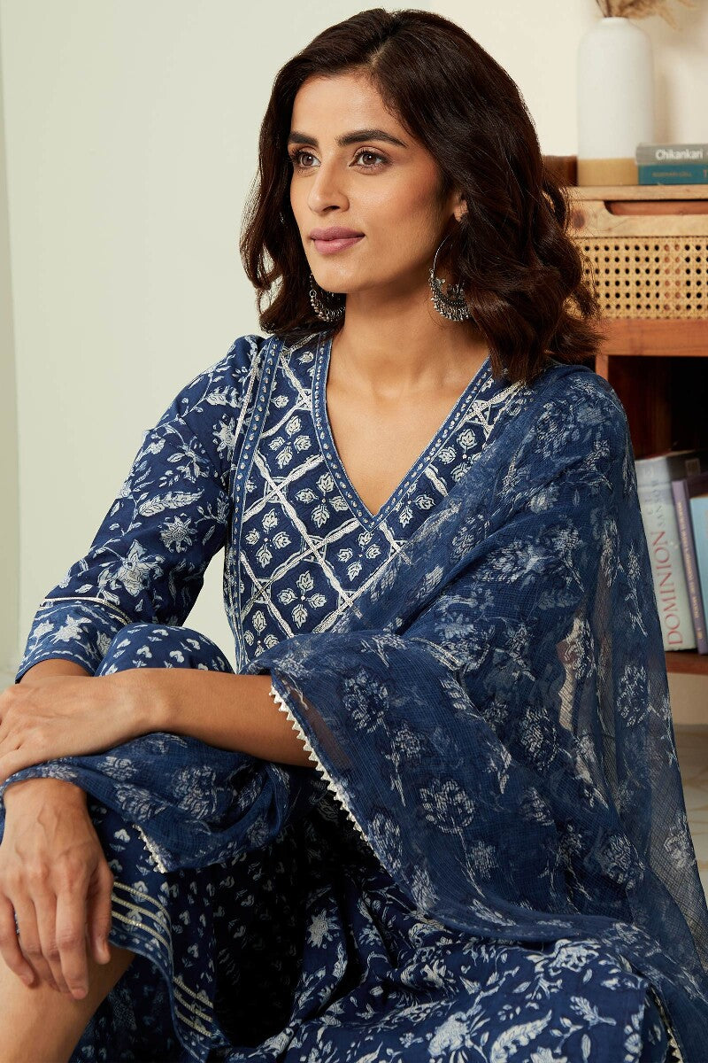 Sehra Saba Indigo Kurta
