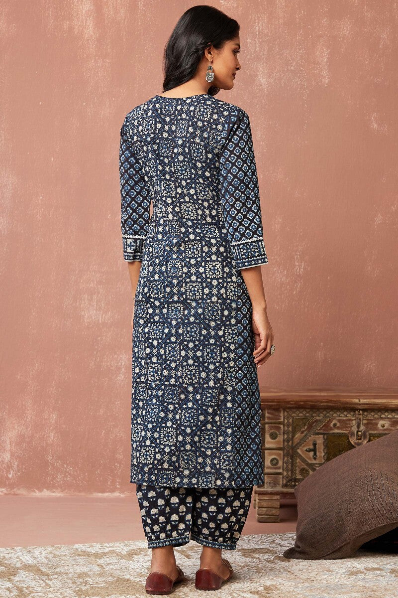 Sehra Saima Bagru Kurta