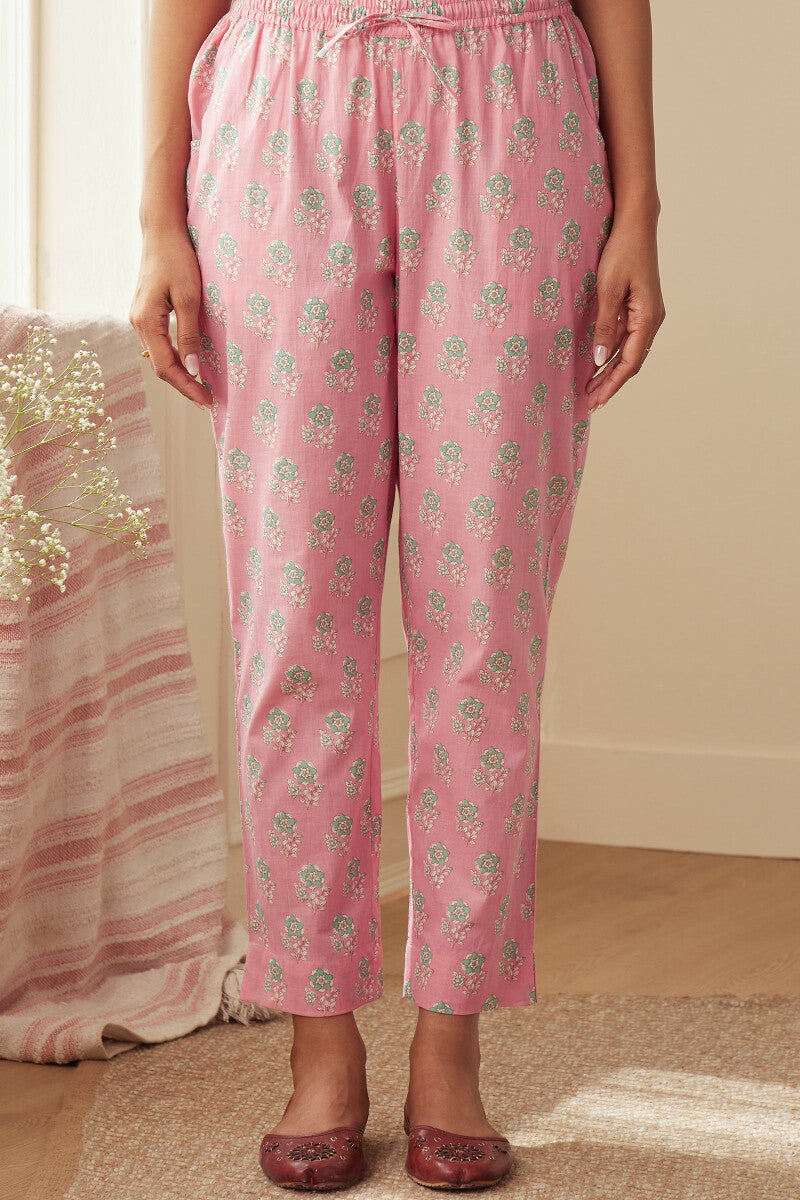 Rosheen Raya Sanganeri Narrow Pants