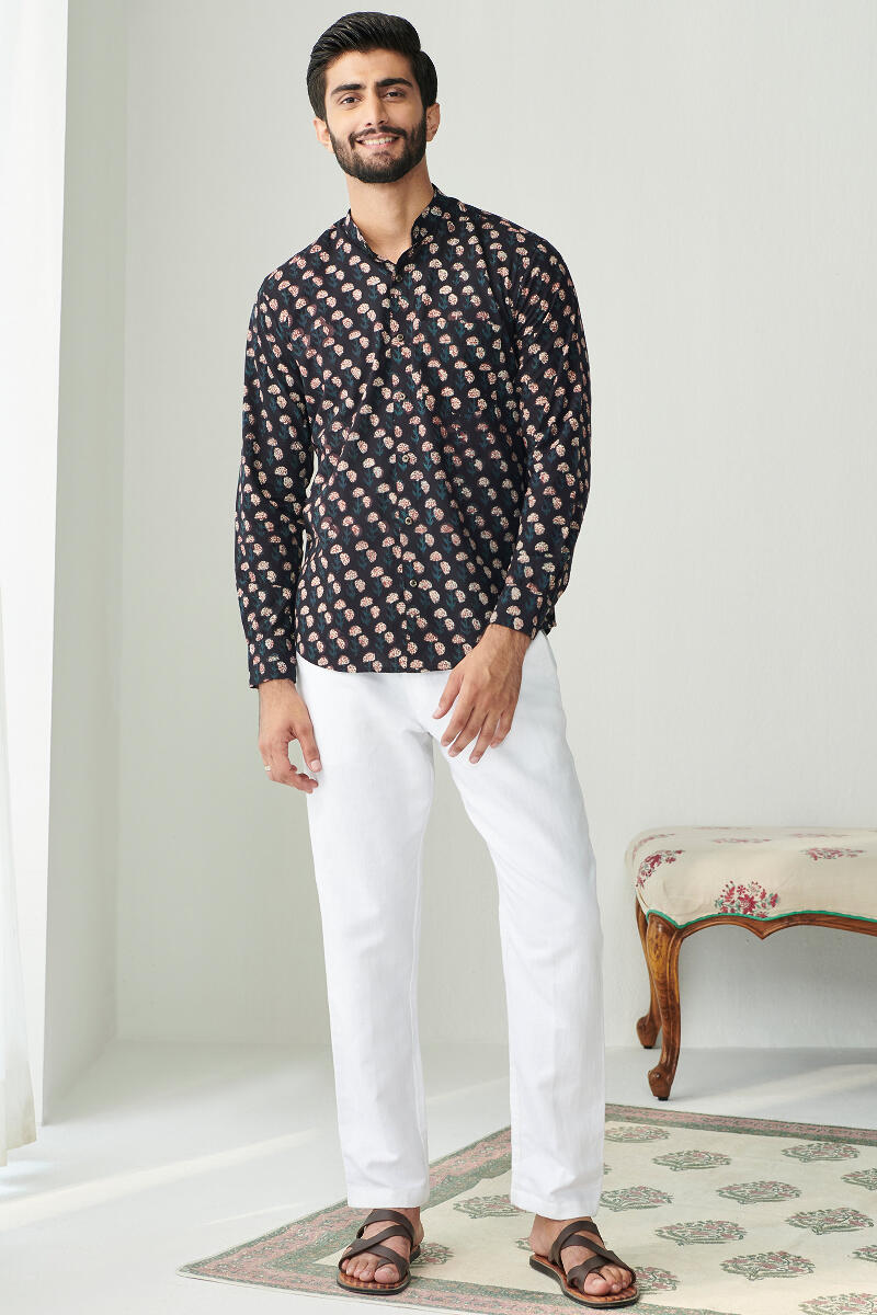 Zaid Aarav Bagru Shirt
