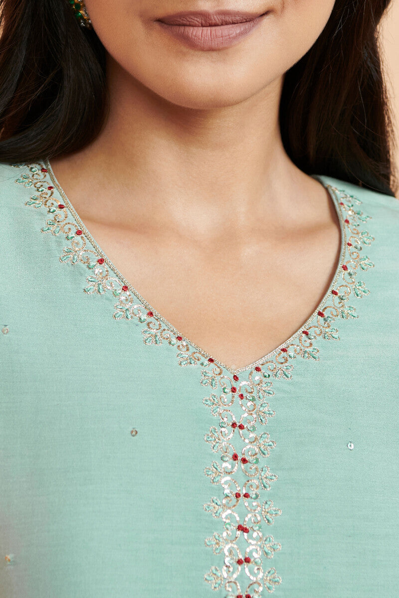 Shirin Sukoon Chanderi Kurta