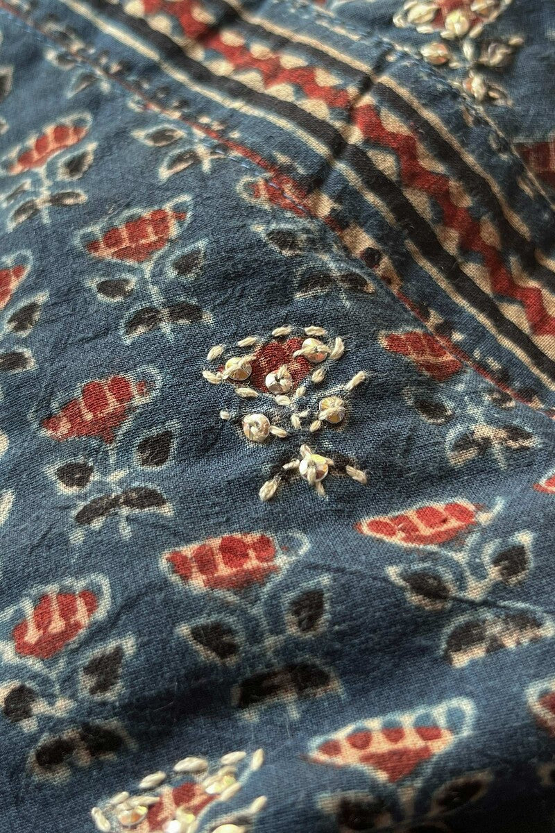 Sehra Mahek Ajrak Kurta