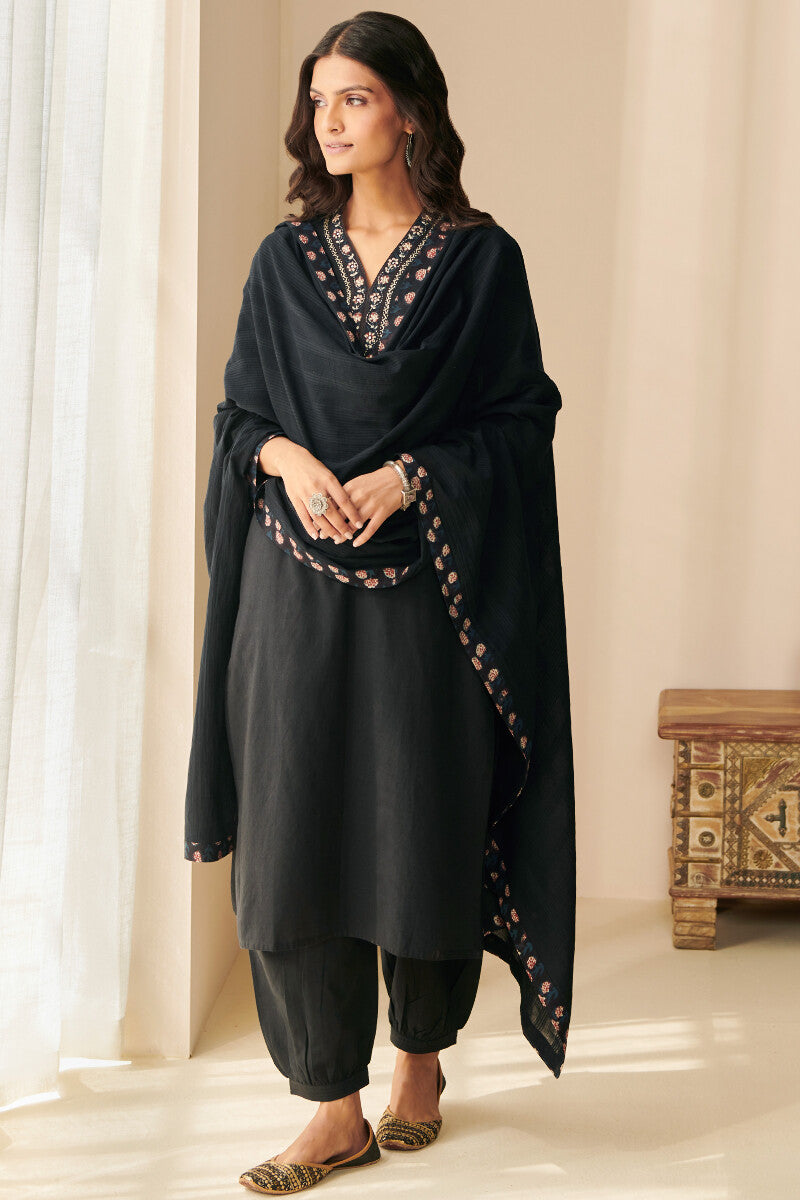Gauhar Zenia Dobby Dupatta
