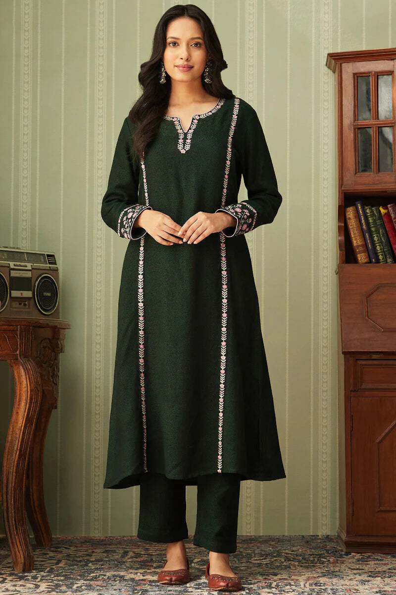 Naadirah Sahana Faux Wool Kurta