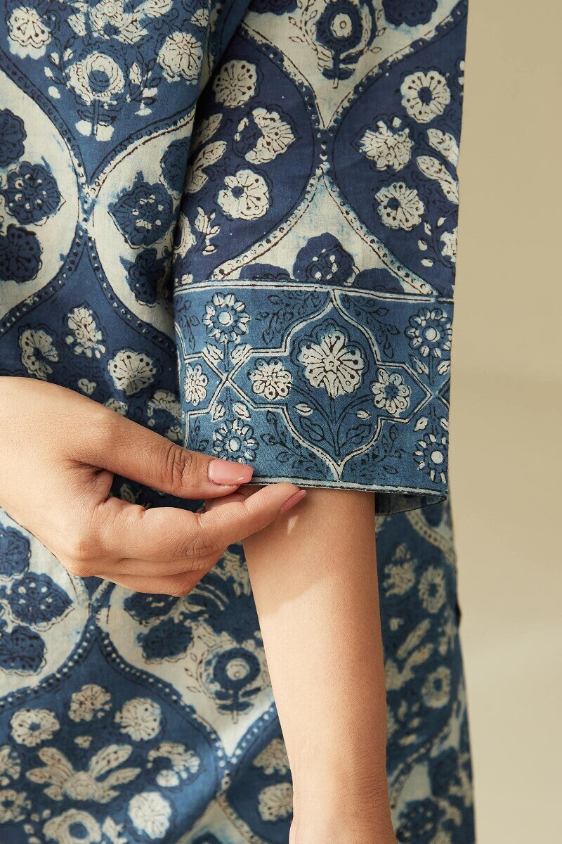 Sehra Nafisa Indigo Kurta