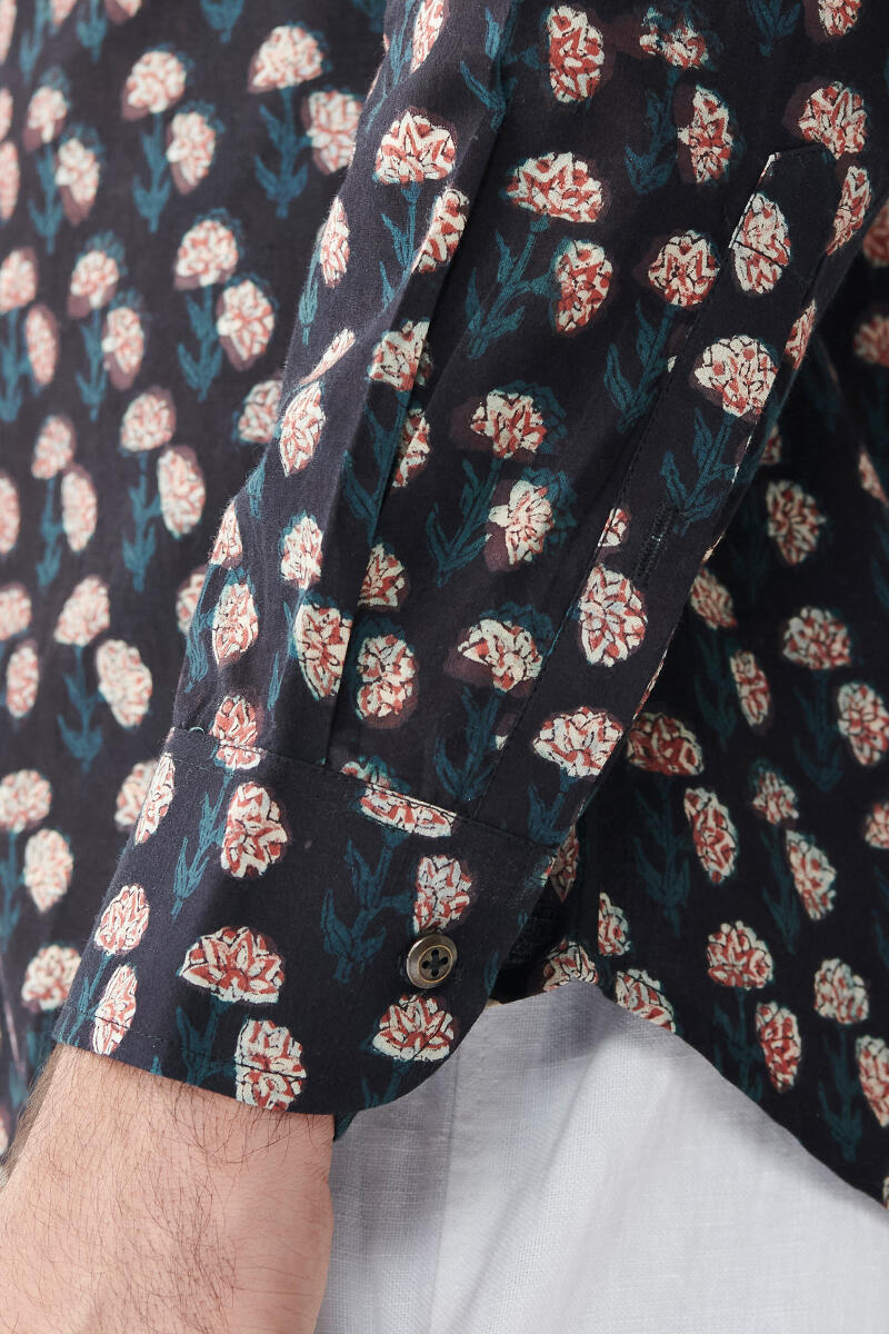 Zaid Aarav Bagru Shirt
