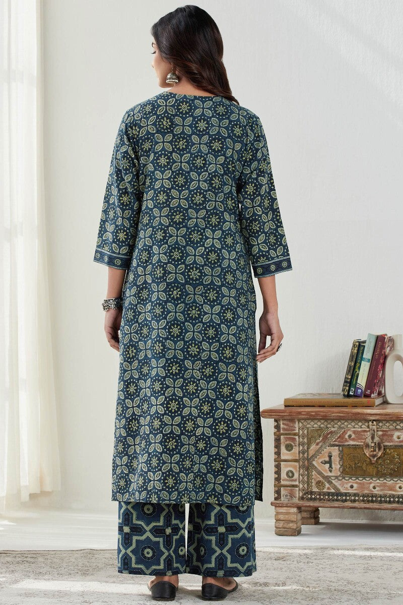 Sehra Laila Ajrak Kurta