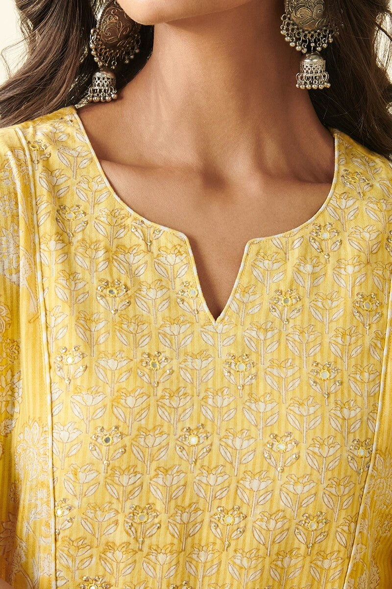 Isfahan Naira Sanganeri Kurta