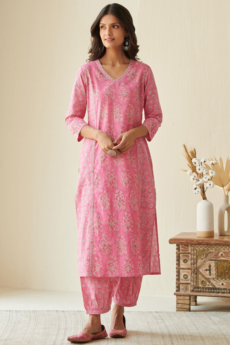 Gulshan Bagh Zarah Sanganeri Kurta
