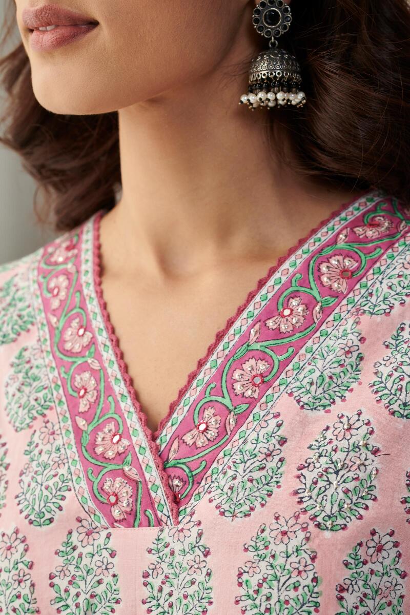 Gauhar Zahida Sanganeri Kurta