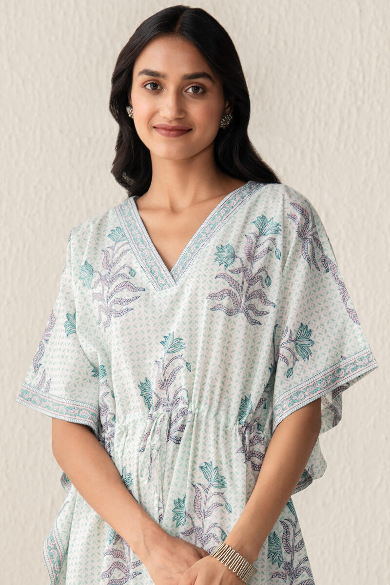 Roza Mirza Sanganeri Kaftan