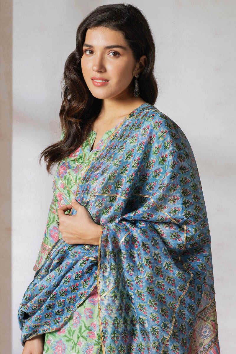 Gul Bano Zaida Sanganeri Chanderi Dupatta