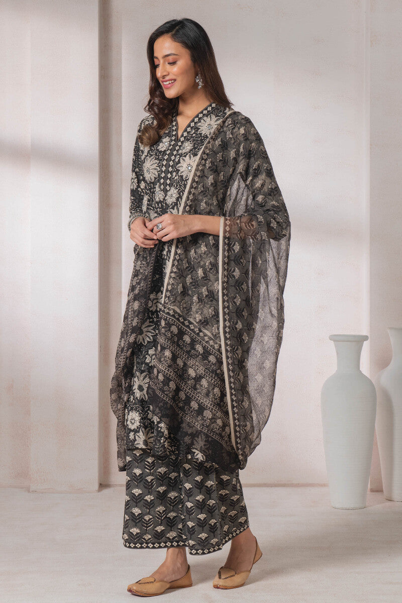 Sehra Zarah Bagru Kurta