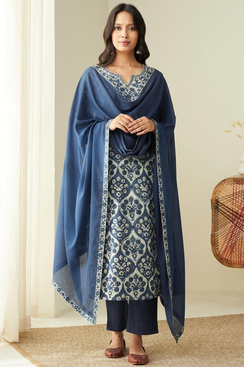 Sehra Nafisa Indigo Kurta