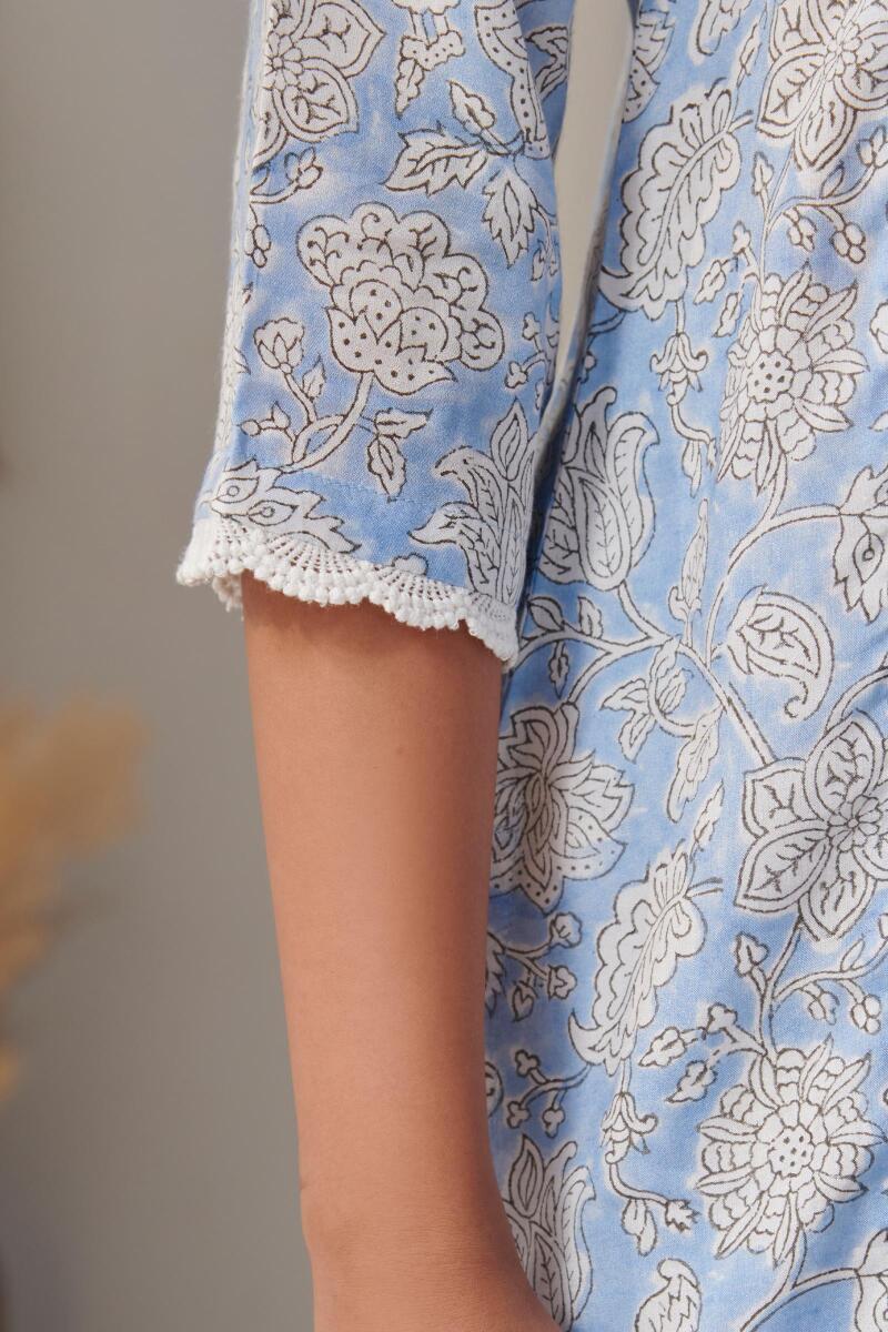 Roza Sameena Sanganeri Loungewear Set