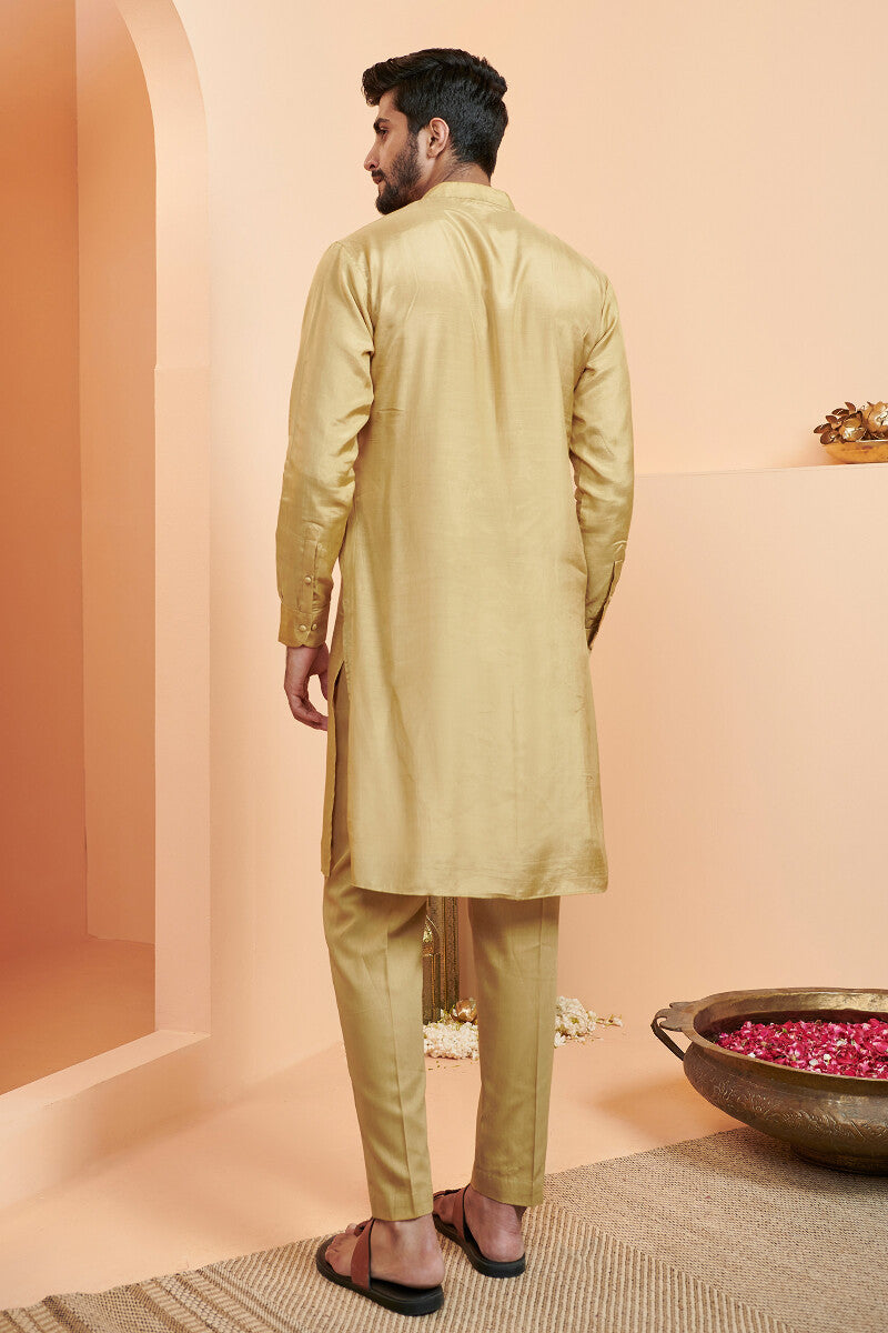 Shirin Rehan Mustard Modal Kurta
