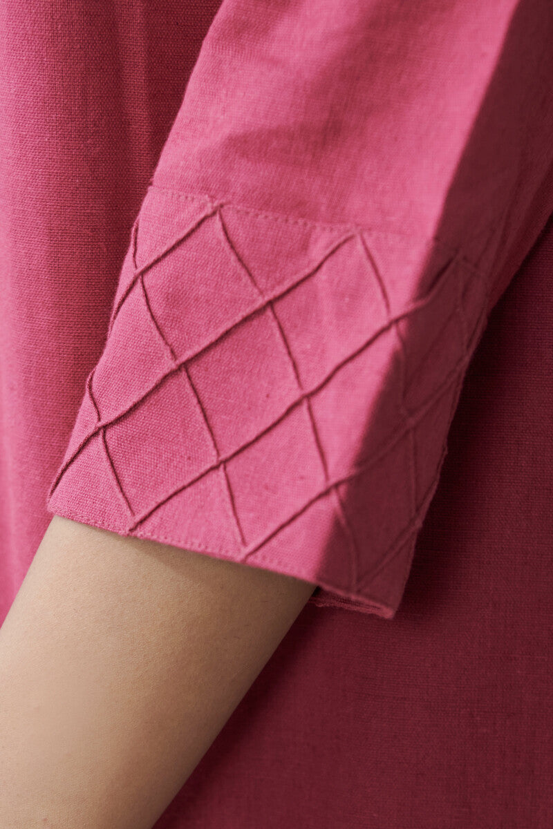 Gulbarg Maroon Kurta