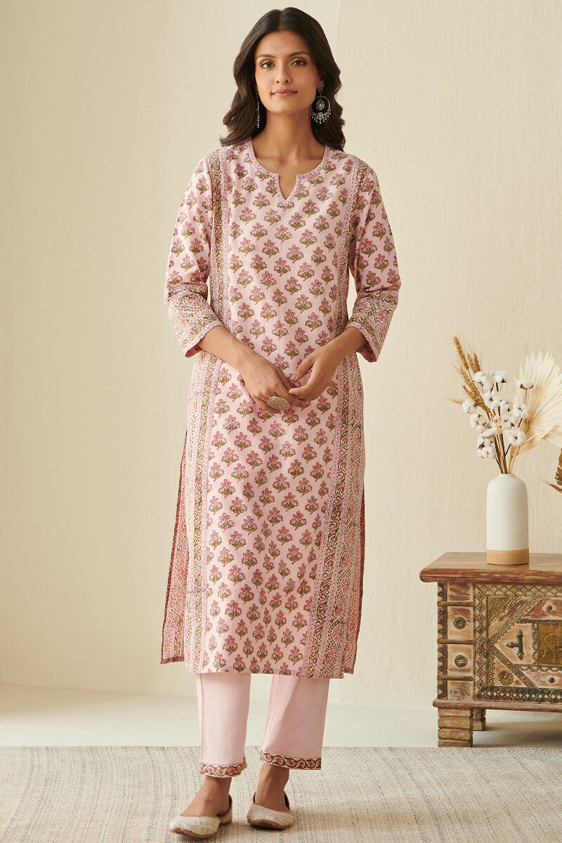 Naadirah Saima Cotton Flax Kurta