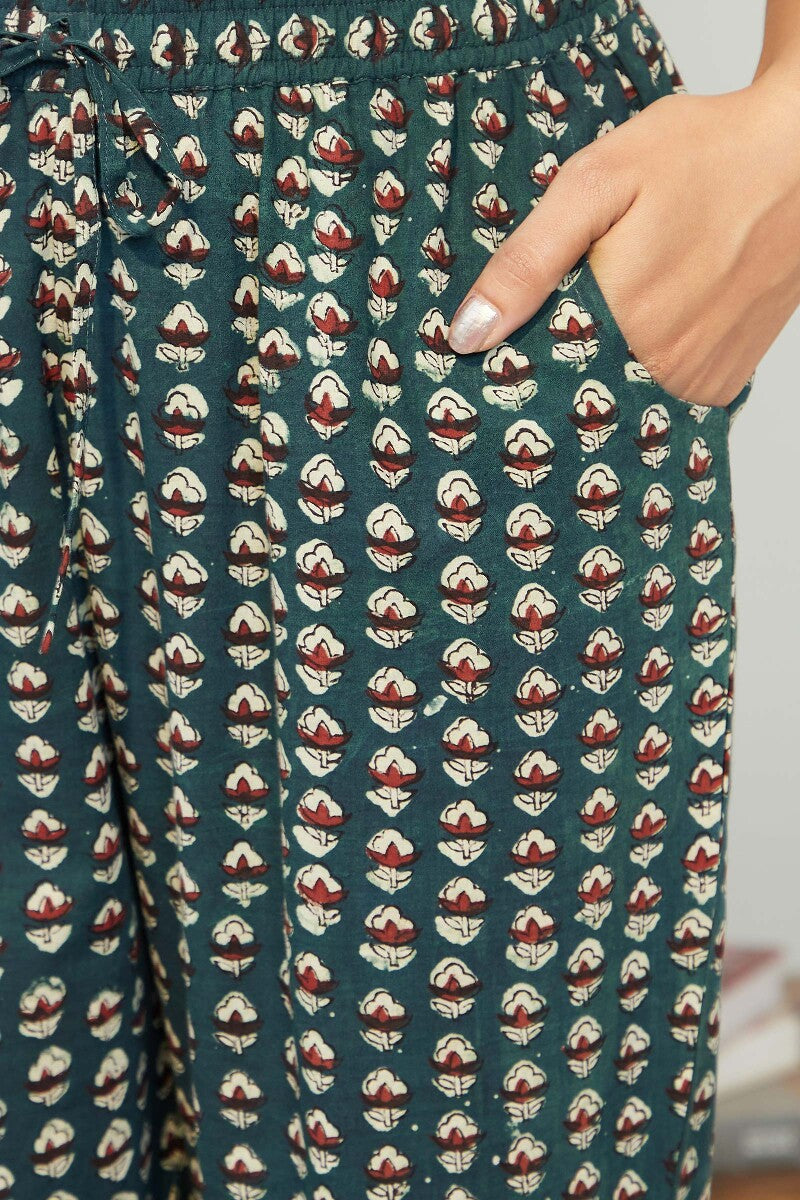 Sehra Kiara Bagru Narrow Pants