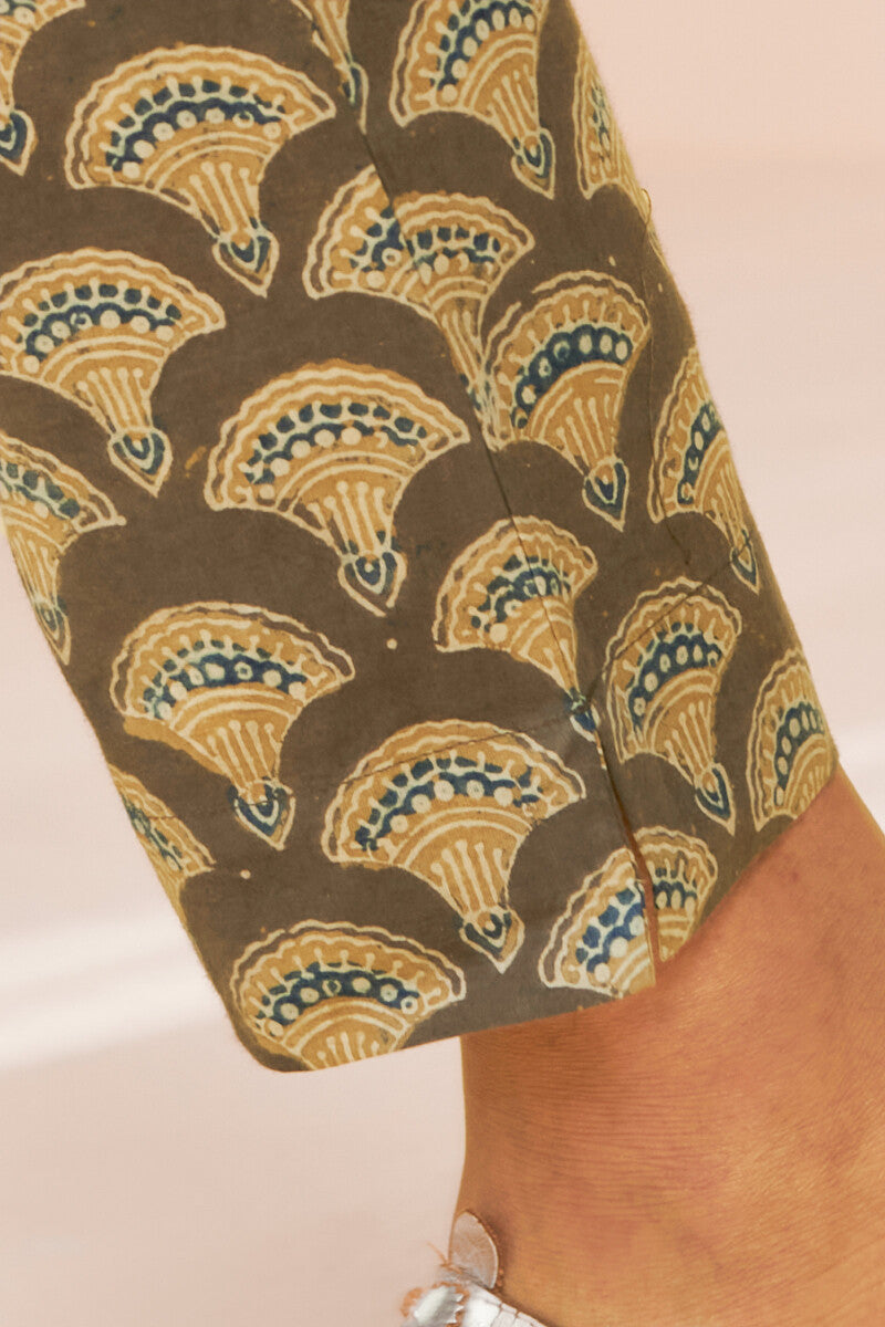 Sehra Zoya Ajrak Narrow Pants